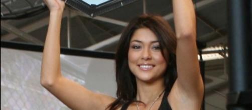Arianny Celeste became famous as the UFC Octagon girl -- US Marine Corps via WikiCommons