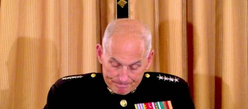 Retired Gen. John Kelly is the new White House chief of staff. Image credit - MarinesMemorialClub/YouTube.