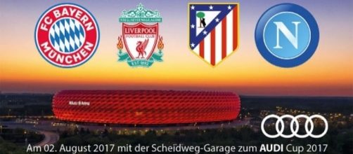 Audi Cup 2017, Napoli-Atletico Madrid 1 agosto