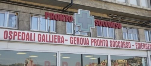 Il pronto soccorso dell'Ospedale Galliera di Genova