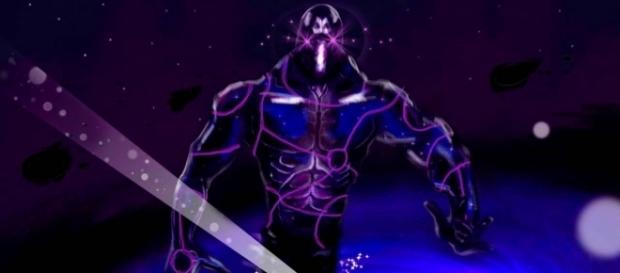 Enigma casting his ultimate "Blackhole" (Image Source: YouTube/iTF) Enigma casting his ultimate "Blackhole" (Image Source: YouTube/iTF)