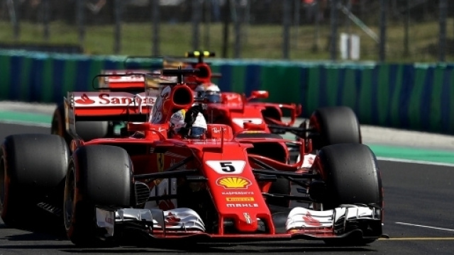 Gran premio di Ungheria, le Ferrari