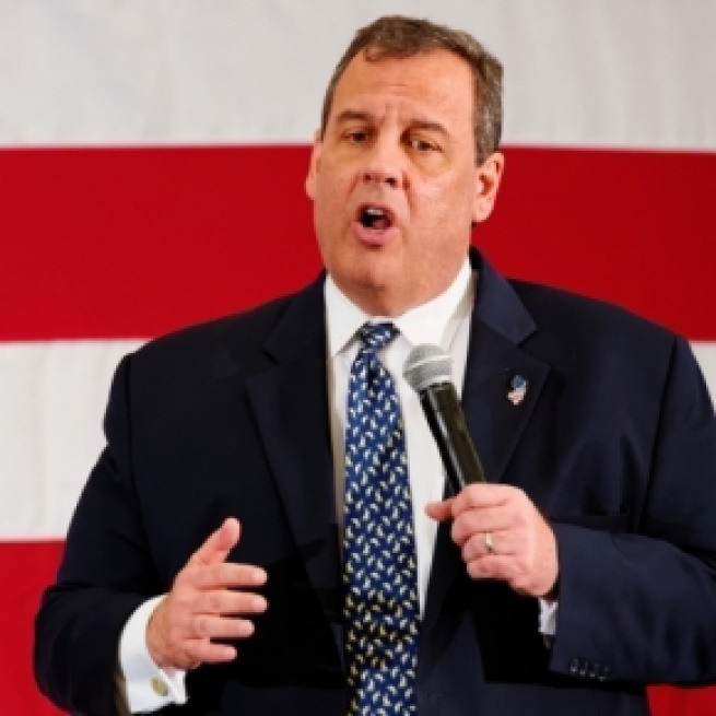 Governor of New Jersey Chris Christie at #FITN in Nashua, New Hampshire - Michael Vadon via Flickr