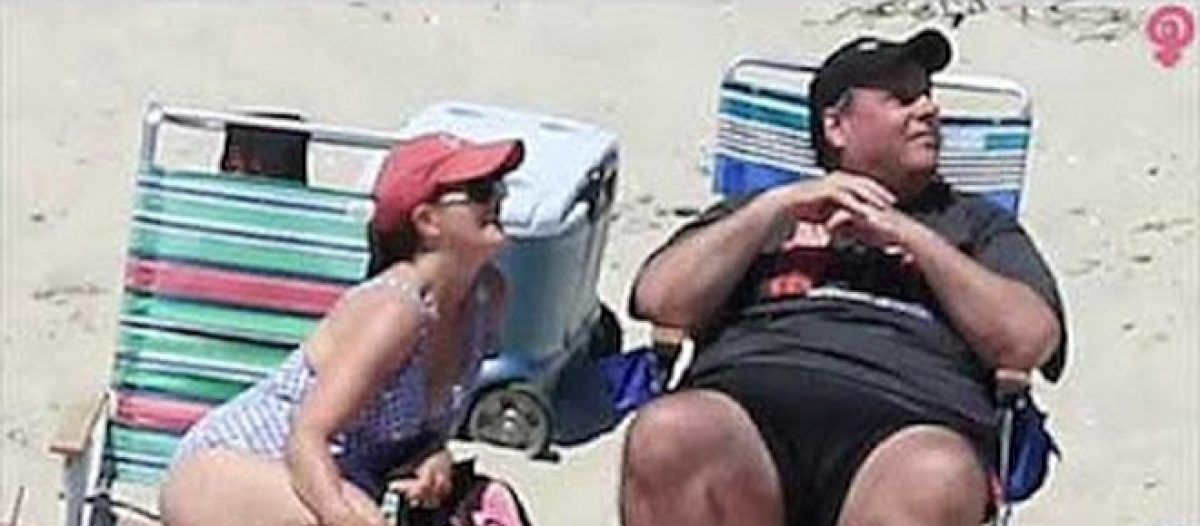 chris christie beach