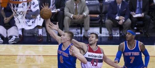 The Knicks are ready to make Kristaps Porzingis their main man next season – Keith Allison via WikiCommons