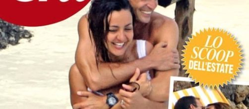 Ambra Angiolini e Massimiliano Allegri paparazzati da Chi