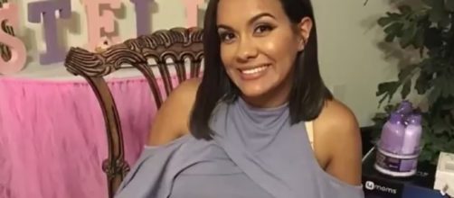 Briana DeJesus welcomes daughter number two, Stella Star. Image via YouTube/E! News