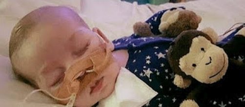 Charlie Gard is a terminally ill baby [Image: James Munder/YouTube screen shot]