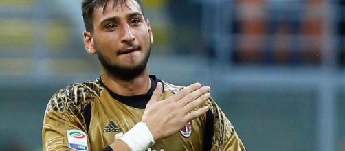 Il portiere del Milan, Luigi Donnarumma