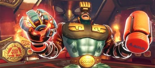 Max Brass is coming to "Arms" as a playable character this month. (YouTube/Nintendo)