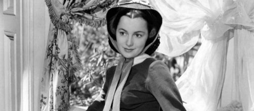 Olivia de Havilland publicity photo for Gone with the Wind, 1939 by MGM via Wikimedia Commons