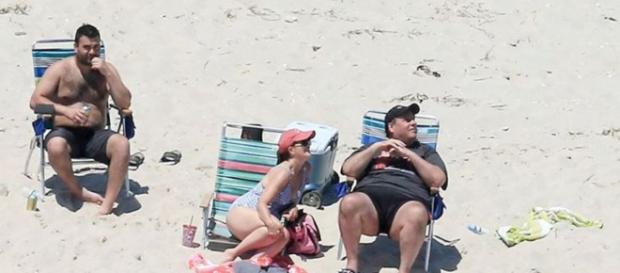 Chris Christie and his family were seen relaxing on one of the beaches Christie shut down just days earlier. Chris Christie and his family were seen relaxing on one of the beaches Christie shut down just days earlier.