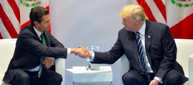 Enrique Peña Nieto se reúne con Donald Trump en el inicio de la cumbre del G20 (via Twitter - @presidenciaMX) Enrique Peña Nieto se reúne con Donald Trump en el inicio de la cumbre del G20 (via Twitter - @presidenciaMX)
