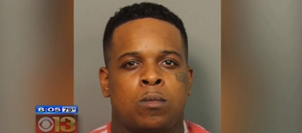 Finese2Tymes, born Ricky Hampton, as seen in a mugshot - YouTube/CBS Baltimore Finese2Tymes, born Ricky Hampton, as seen in a mugshot - YouTube/CBS Baltimore