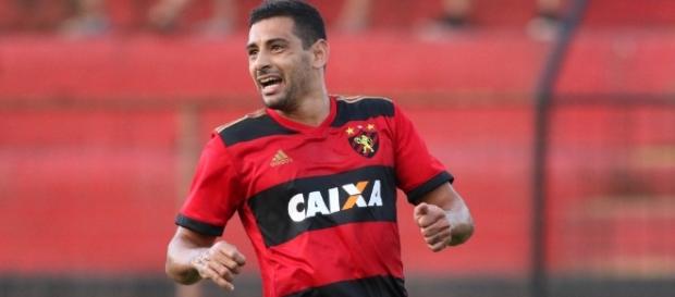O jogador demonstra querer permanecer no Sport. ( Foto: Reprodução) O jogador demonstra querer permanecer no Sport. ( Foto: Reprodução)
