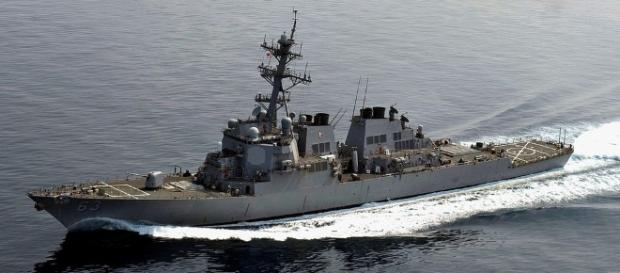 USS Stethem angers China as it sails near highly disputed island in South China Sea - Wikimedia Commons - wikimedia.org USS Stethem angers China as it sails near highly disputed island in South China Sea - Wikimedia Commons - wikimedia.org