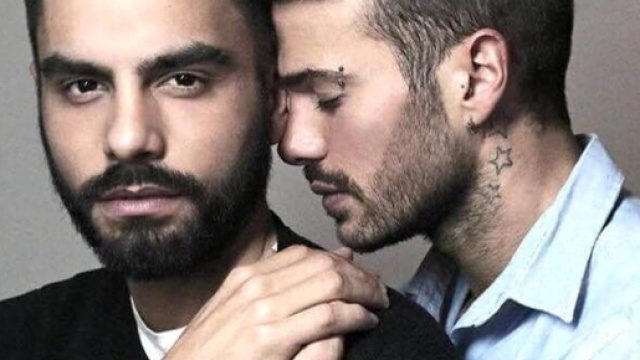 Mario Serpa e Claudio Sona, protagonisti del primo trono gay di U&D - today.it