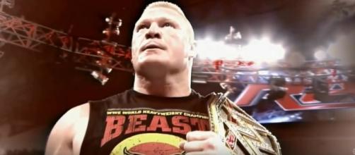 WWE Summerslam 2017 Brock Lesnar vs Roman Reigns vs Samoa Joe vs Braun Strowman Image credits- Gts Edit Wrestling/Youtube