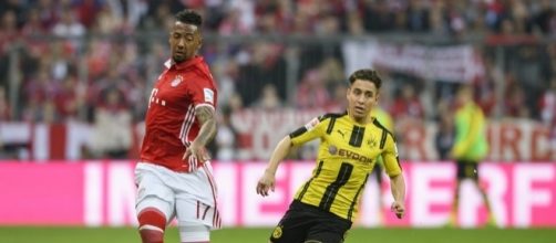 Emre Mor in action for Borussia Dortmund pinterest.com