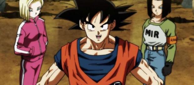 Goku e os andróides do universo 6 Goku e os andróides do universo 6