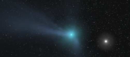 Animation of a comet appraoching the sun. Photo: NASA - JPL Caltech