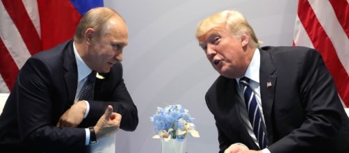 Il presidente russo Vladimir Putin e il presidente americano Donald Trump