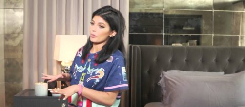 Kylie Jenner has been sued by an artist who claims the reality star copied her image. [Image Credit: Kylie Jenner/Youtube]