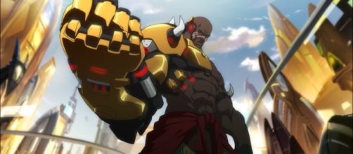 'Overwatch' hero Doomfist is one of Talon's leaders. (image source: YouTube/IGN)