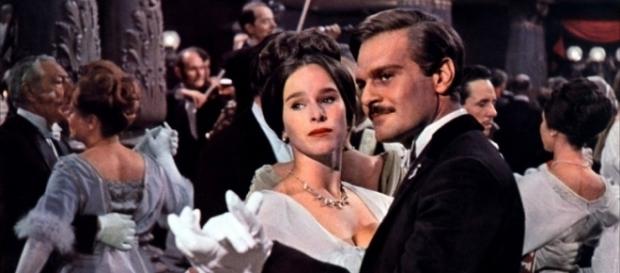 Geraldine e Omar Shariff em ''Doutor Jivago'' (1965) Geraldine e Omar Shariff em ''Doutor Jivago'' (1965)