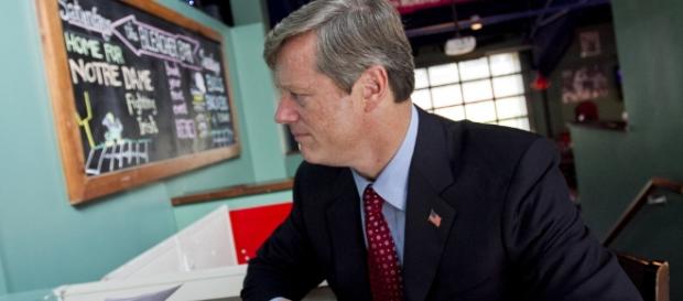 Governor Charlie Baker in an undated photo - Flickr/WBUR Boston's NPR News Station Governor Charlie Baker in an undated photo - Flickr/WBUR Boston's NPR News Station