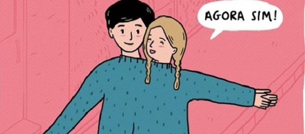 Quanto as pessoas estão apaixonadas, fazem coisas 'bobas' (Ilustração/Google) Quanto as pessoas estão apaixonadas, fazem coisas 'bobas' (Ilustração/Google)