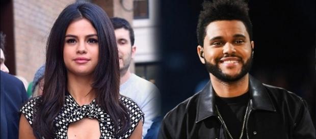 Selena Gomez and The Weeknd - Hollyscoop/YouTube Screenshot Selena Gomez and The Weeknd - Hollyscoop/YouTube Screenshot