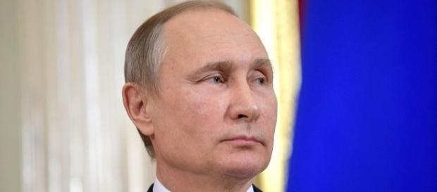 Vladimir Putin counters sanctions bill by cutting down U.S. diplomats in Russia. (Wikimedia/The Russian Presidential PIO) Vladimir Putin counters sanctions bill by cutting down U.S. diplomats in Russia. (Wikimedia/The Russian Presidential PIO)