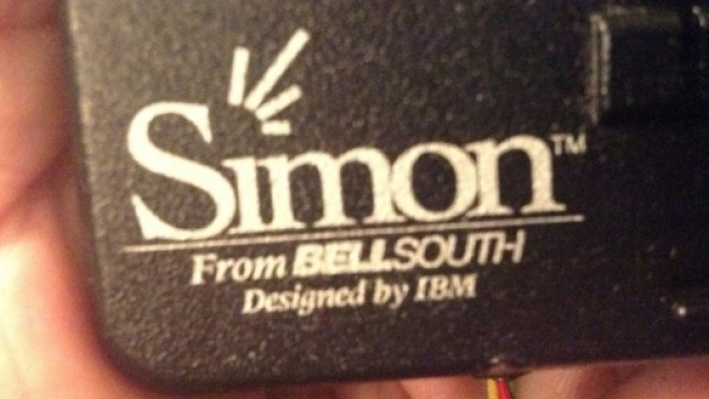 Simon IBM, il primo smartphone della storia