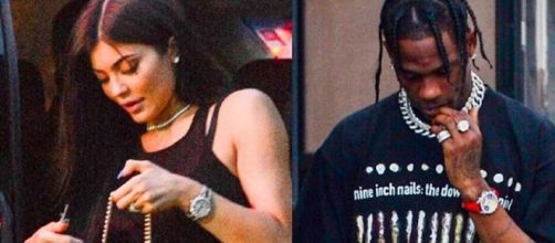 Kylie Jenner and Travis Scott (Image Credit: Hollyscoop/YouTube)