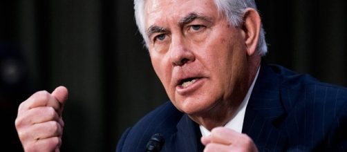 Rex Tillerson, the man in the center of the storm. (Image Credit: Yahoo.com)