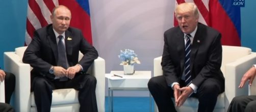 Russian President Putin and U.S. President Trump. / [Image screenshot from White House via YouTube:https://youtu.be/OF_XYjBCxq0]