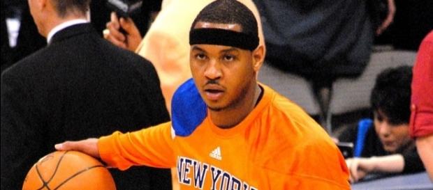 Carmelo Anthony’s workout video was taken around 1:45 a.m. Sunday on a soccer field in Manhattan (Image Credit: Scott Mecum/WikiCommons) Carmelo Anthony’s workout video was taken around 1:45 a.m. Sunday on a soccer field in Manhattan (Image Credit: Scott Mecum/WikiCommons)