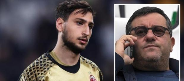 Donnarumma e Raiola (Foto presa da Google Immagini) Donnarumma e Raiola (Foto presa da Google Immagini)