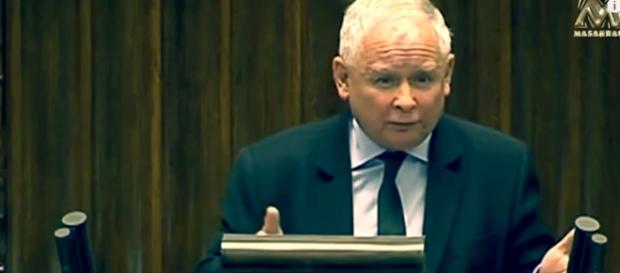 Jarosław Kaczyński, prezes PiS-u (źródło: TVP Info). Jarosław Kaczyński, prezes PiS-u (źródło: TVP Info).