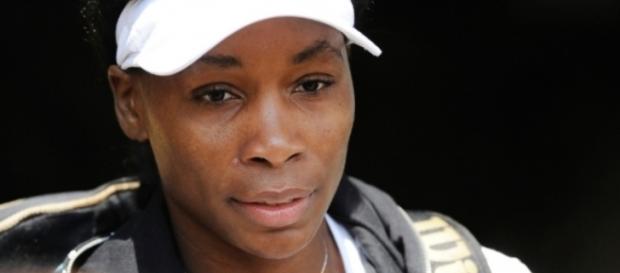 Venus Williams broke down in tears during a press conference after winning a match at Wimbledon - Flickr/Justin Smith Venus Williams broke down in tears during a press conference after winning a match at Wimbledon - Flickr/Justin Smith