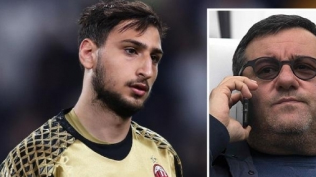 Donnarumma e Raiola (Foto presa da Google Immagini)