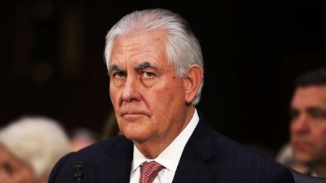 Il capo della diplomazia USA, Rex Tillerson