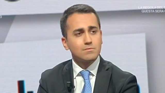 Luigi Di Maio del Movimento 5 Stelle.