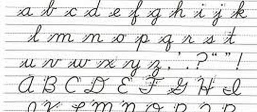Cursive writing is being mandated to be taught in Louisiana starting this fall [Image: commons.wikimedia.org]