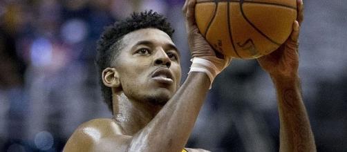 Nick Young, Lakers at Wizards 12/3/14 by author Keith Allison via Wikimedia Commons