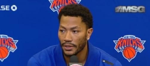 Point guard Derrick Rose will meet with the Clippers Wednesday -- Hoops Center via YouTube