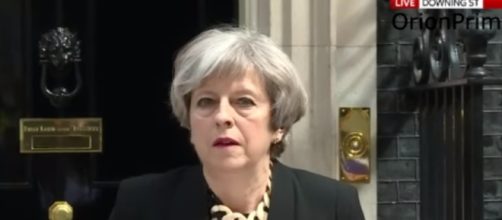 Prime Minister Theresa May Speech After Cobra Meeting "Enough is Enough" Image credit OrionPrime Youtube