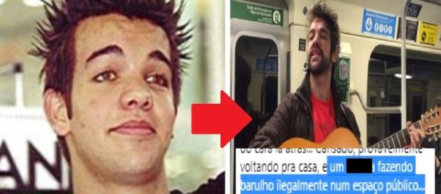 Cantor é ofendido por trabalhar no metrô - Google Cantor é ofendido por trabalhar no metrô - Google
