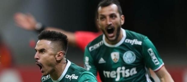 Palmeiras tenta conseguir vantagem para avançar às quartas da Libertadores (Foto: Reprodução) Palmeiras tenta conseguir vantagem para avançar às quartas da Libertadores (Foto: Reprodução)